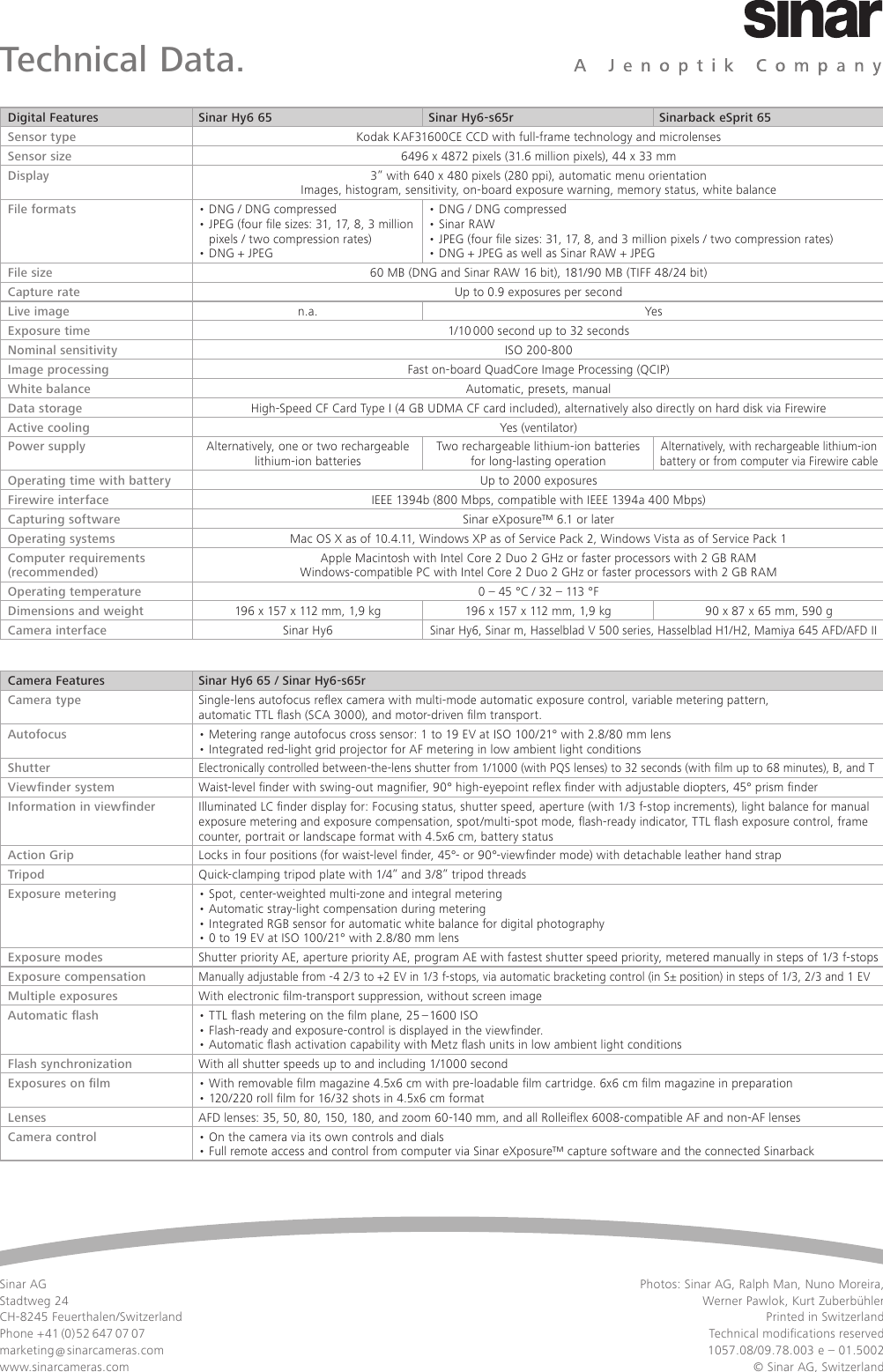 Page 6 of 6 - Sinar Sinar-Hy6-65-Users-Manual- DocHdl1OnPRINTREADYtmpTarget  Sinar-hy6-65-users-manual