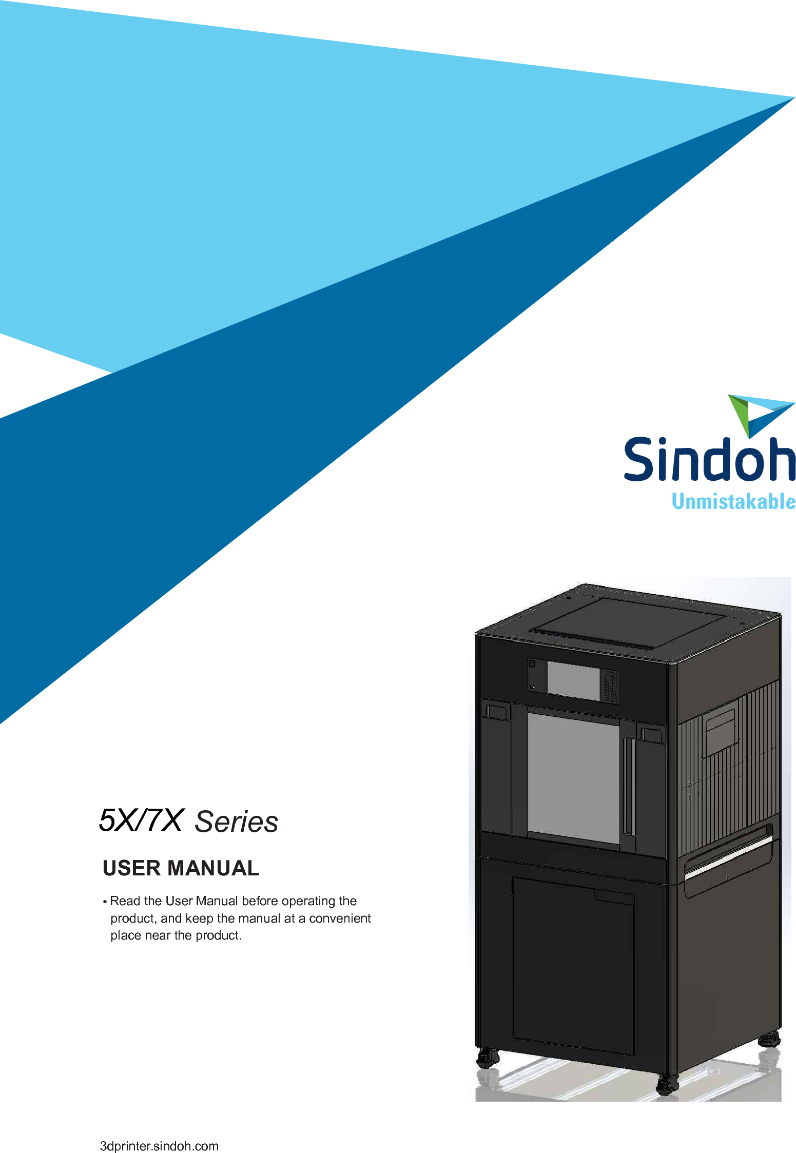 Sindoh 7x 3d printer user manual rodin h 3 x