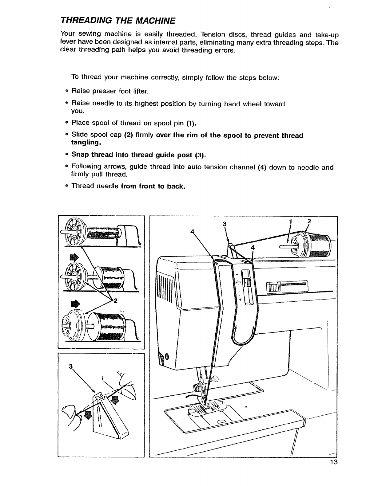 Singer 9134 User Manual MECHANICAL SEWING MACHINE Manuals And Guides ...