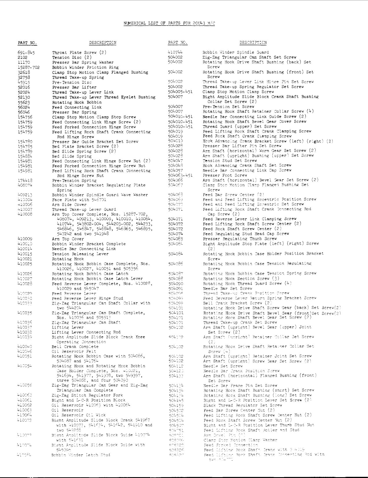 Page 6 of 8 - Singer Singer-20U43-Users-Manual-  Singer-20u43-users-manual