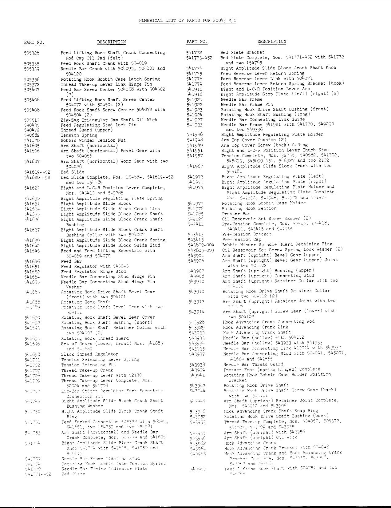 Page 7 of 8 - Singer Singer-20U43-Users-Manual-  Singer-20u43-users-manual