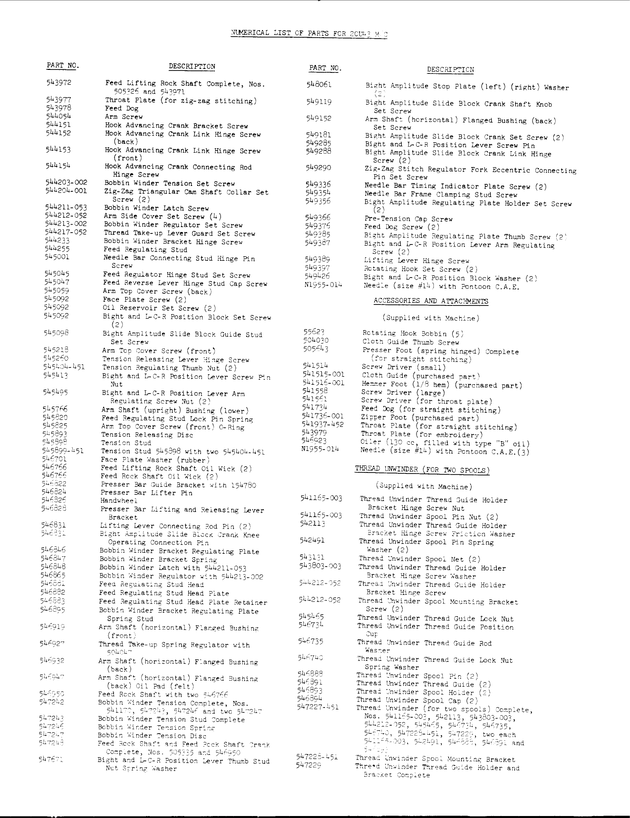 Page 8 of 8 - Singer Singer-20U43-Users-Manual-  Singer-20u43-users-manual