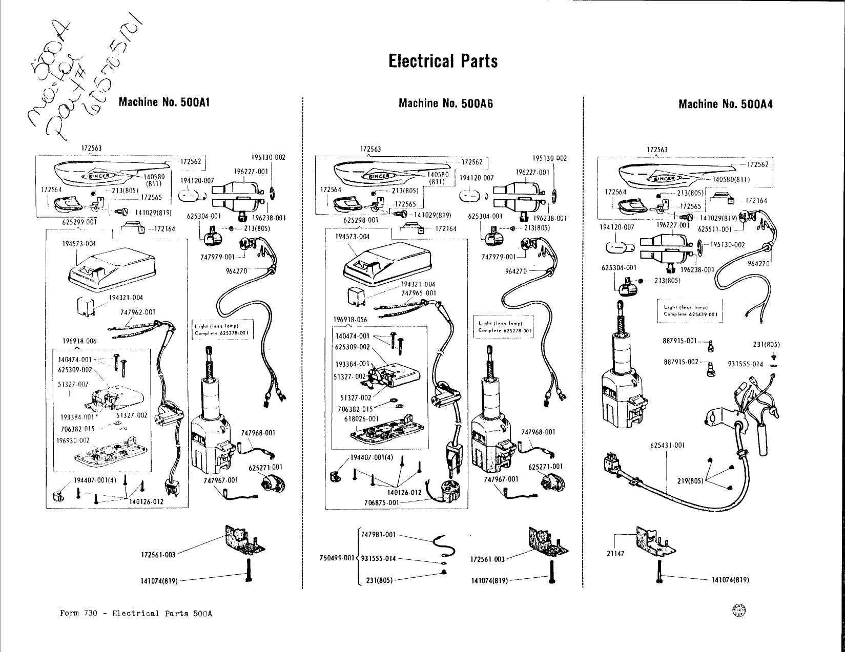 Page 5 of 5 - Singer Singer-500A-Users-Manual-  Singer-500a-users-manual