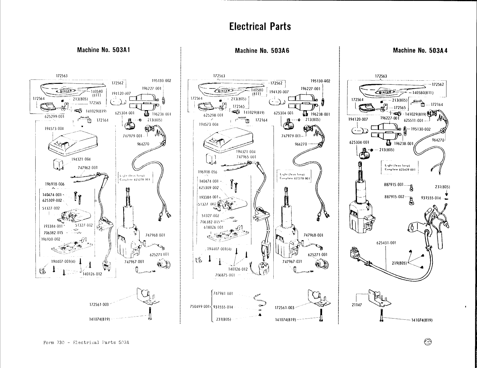 Page 5 of 5 - Singer Singer-503A-Users-Manual-  Singer-503a-users-manual