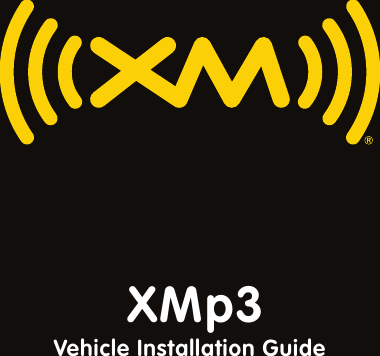 Vehicle Installation GuideXMp3