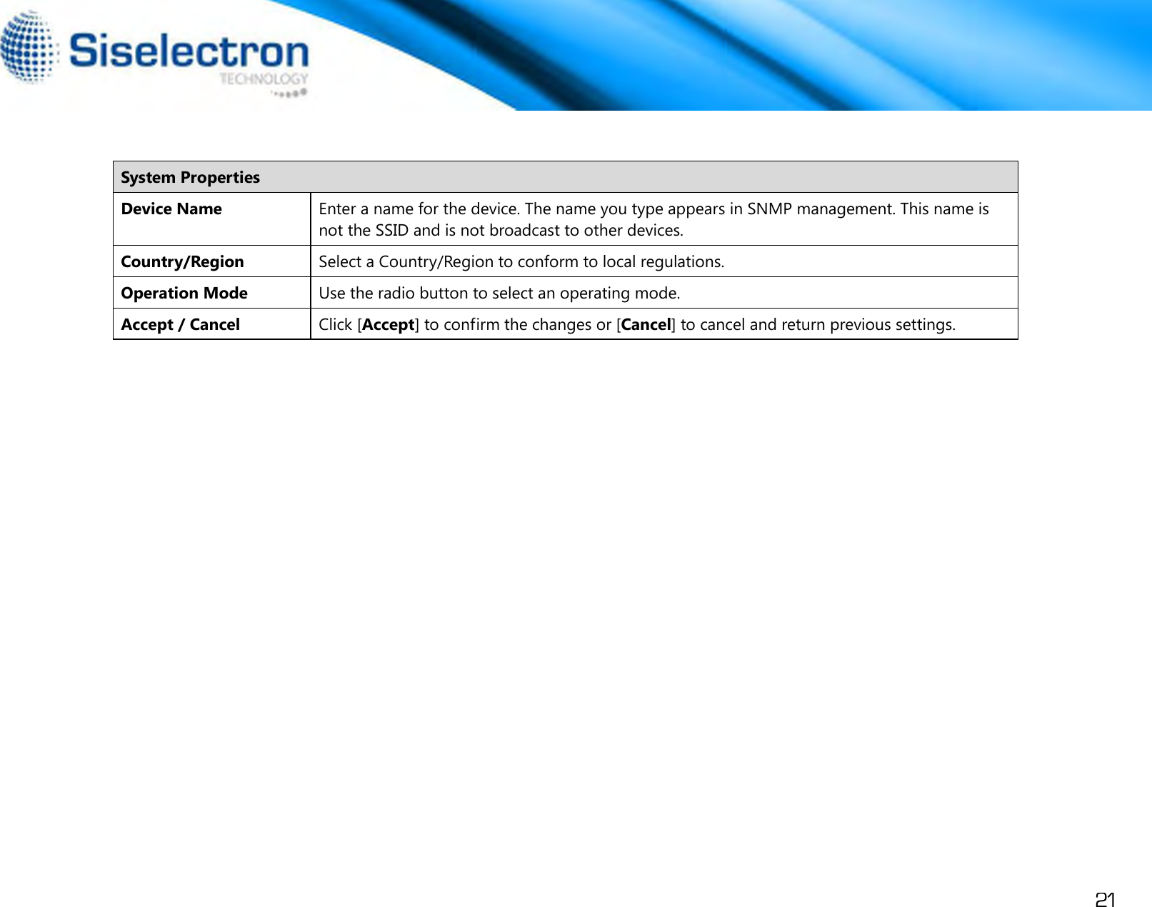 Page 24 of Siselectron Technology WE1210 Wireless N300 Indoor Access Point User Manual