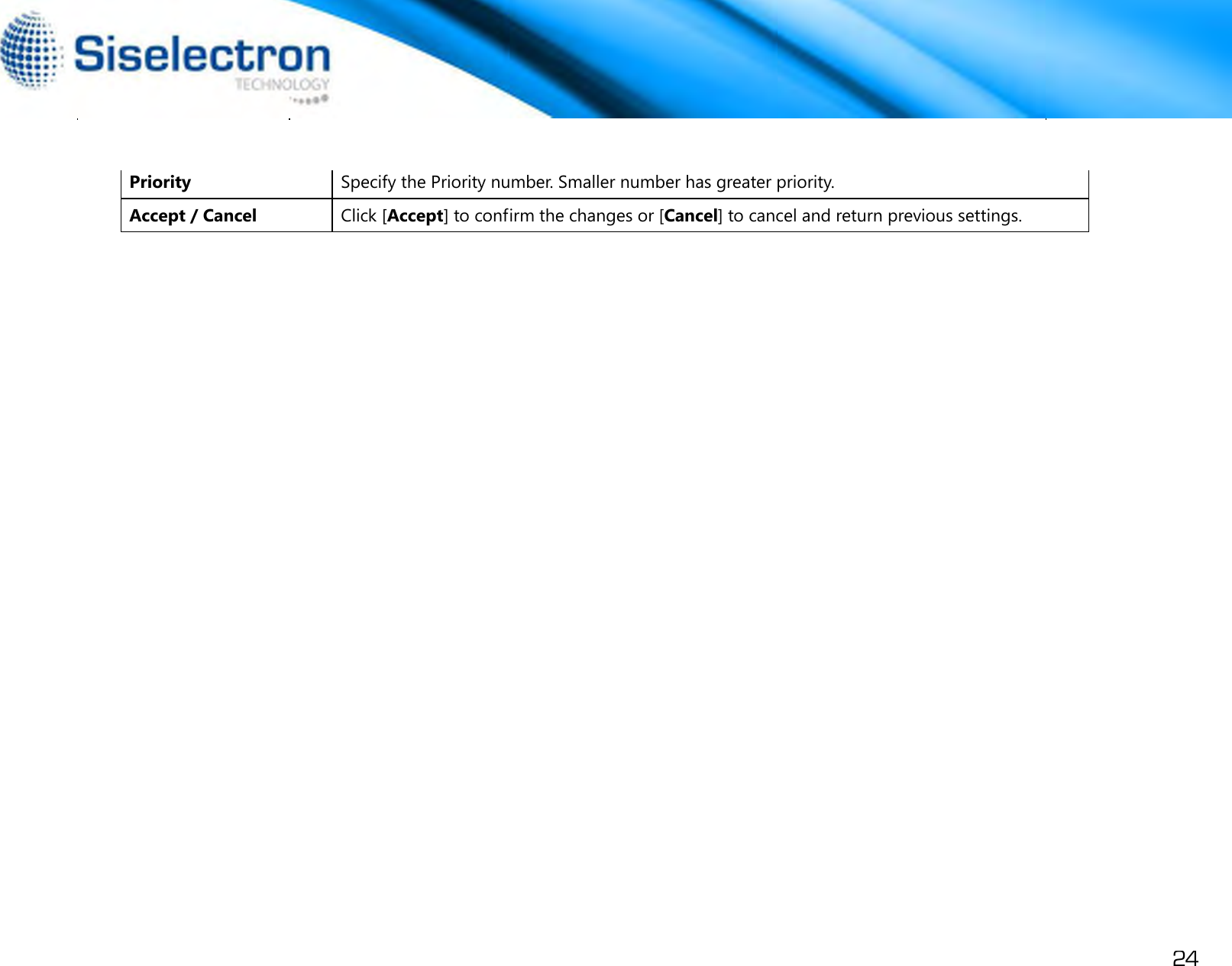 Page 27 of Siselectron Technology WE1210 Wireless N300 Indoor Access Point User Manual