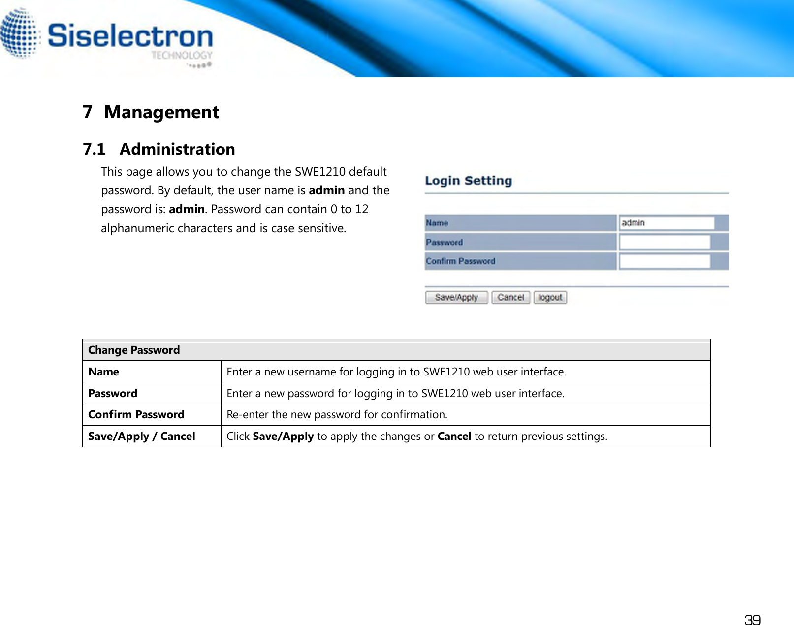 Page 42 of Siselectron Technology WE1210 Wireless N300 Indoor Access Point User Manual