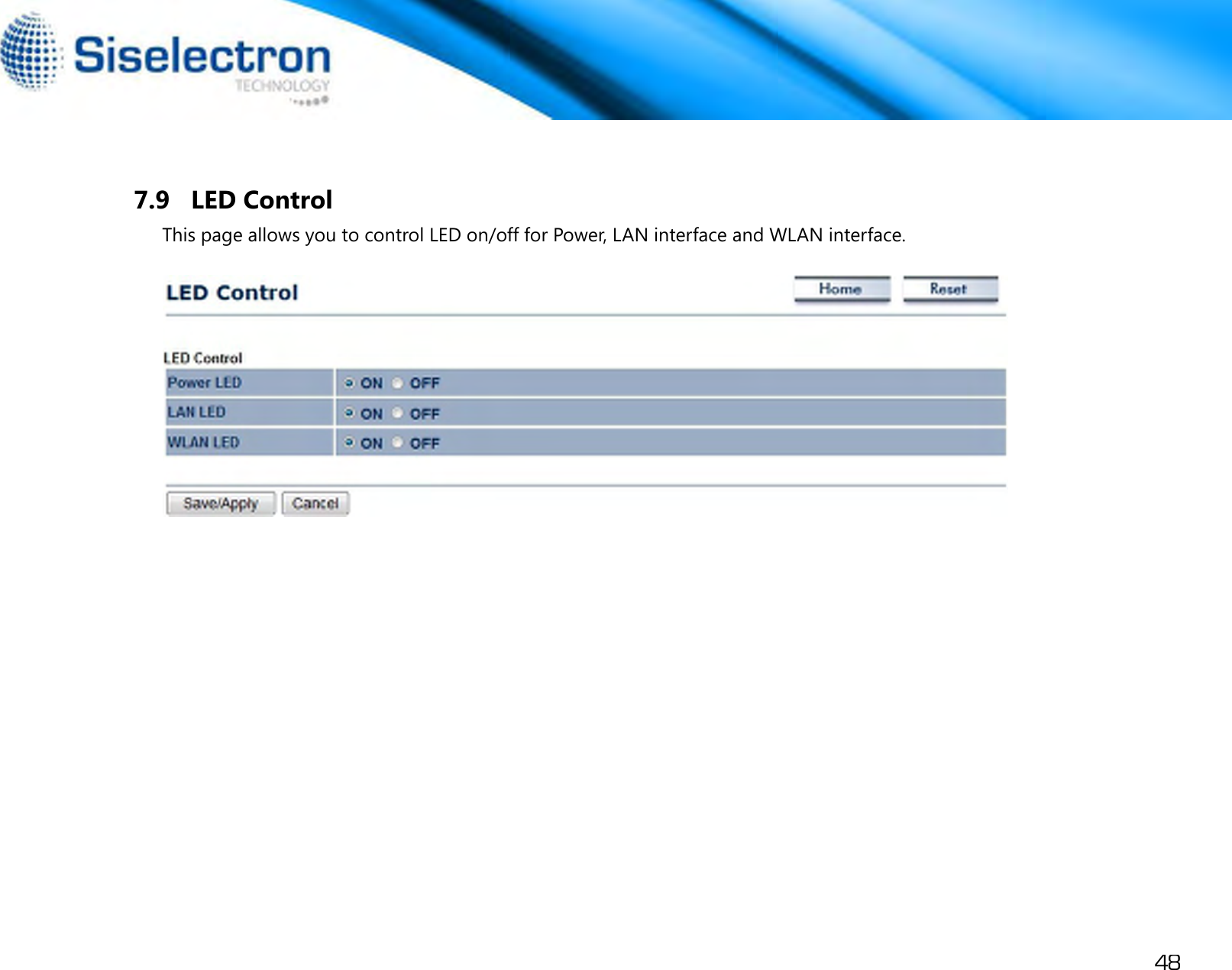 Page 51 of Siselectron Technology WE1210 Wireless N300 Indoor Access Point User Manual