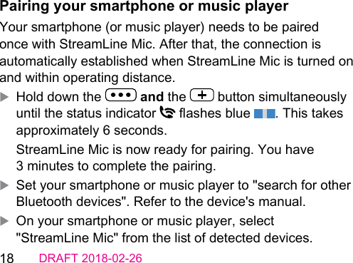 Page 18 of Sivantos AC04 Audio Clip User Manual english