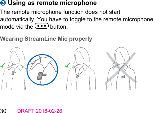 Page 30 of Sivantos AC04 Audio Clip User Manual english