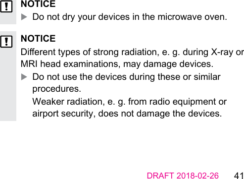 Page 41 of Sivantos AC04 Audio Clip User Manual english