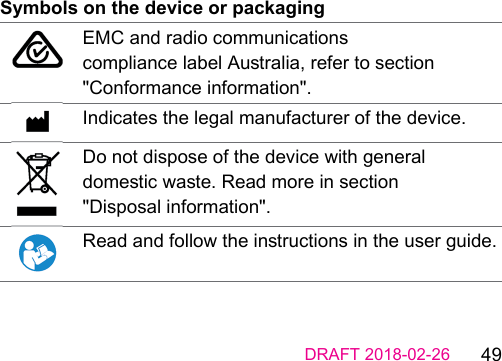 Page 49 of Sivantos AC04 Audio Clip User Manual english