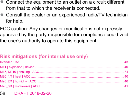 Page 58 of Sivantos AC04 Audio Clip User Manual english