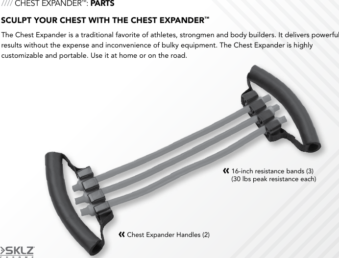 Page 4 of 8 - Chest Expander Instructions