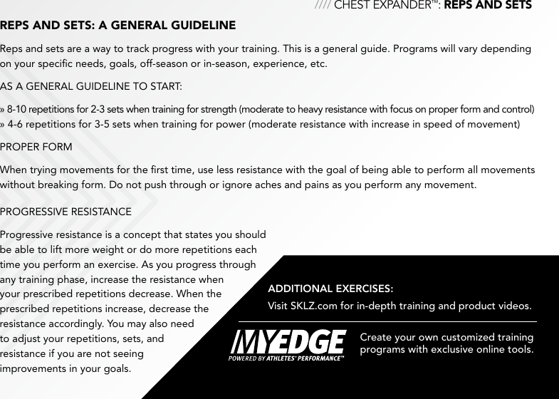 Page 5 of 8 - Chest Expander Instructions