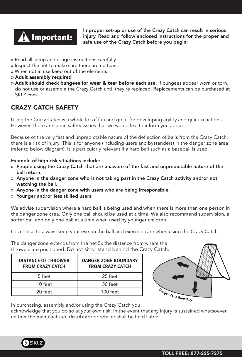 Page 2 of 12 - Crazy Catch Instructions