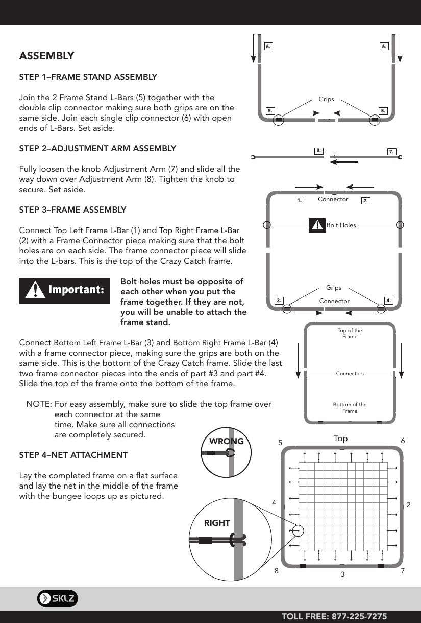 Page 4 of 12 - Crazy Catch Instructions