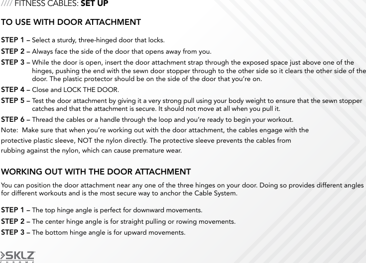Page 6 of 12 - Lifeline Cable Exercises
