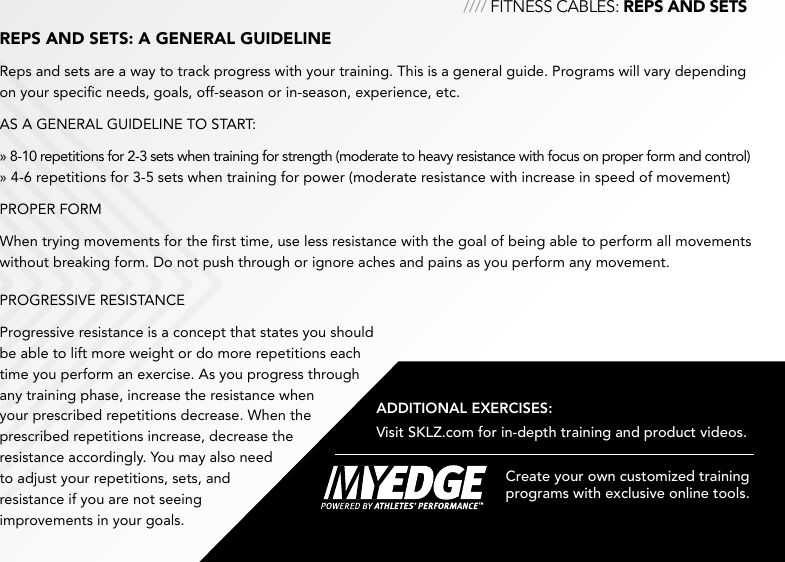 Page 7 of 12 - Lifeline Cable Exercises