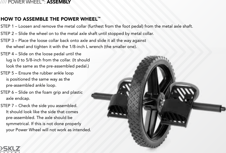 Page 6 of 12 - Power Wheel Instructions