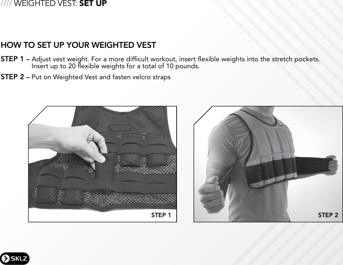 Page 4 of 12 - Weighted Vest Instructions