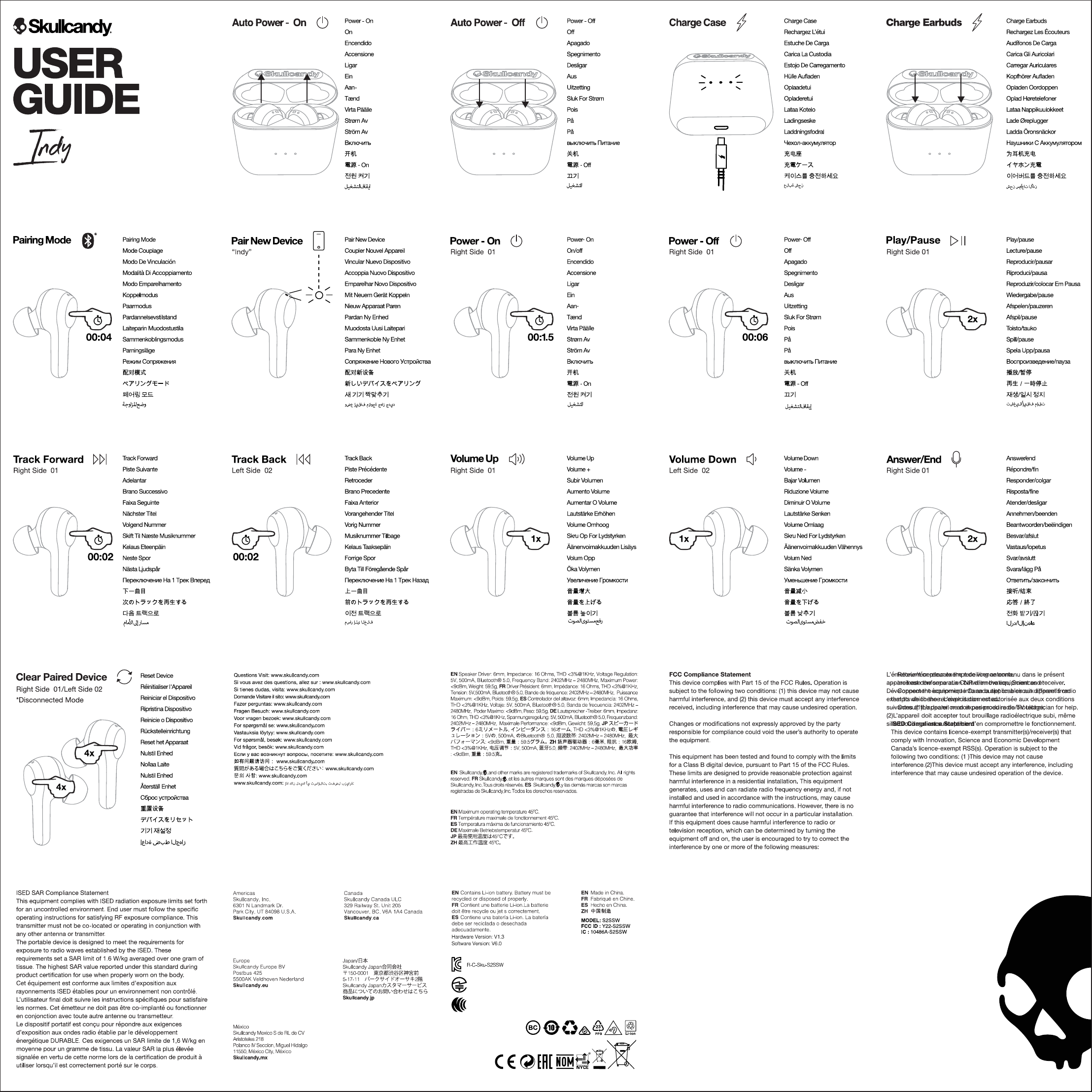 Page 1 of 2 - Skullcandy Indy_userguide_MP_5_1_19_OL Indy-setup-instructions