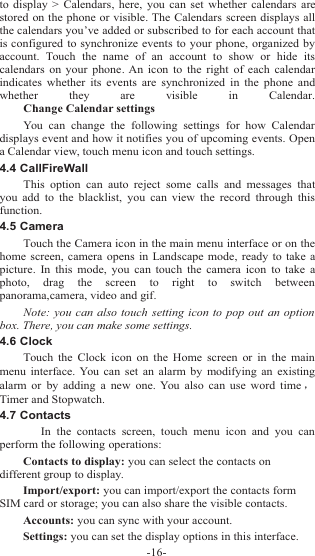 Page 17 of Sky Phone SKYPLATM4 3G Smart Phone User Manual             