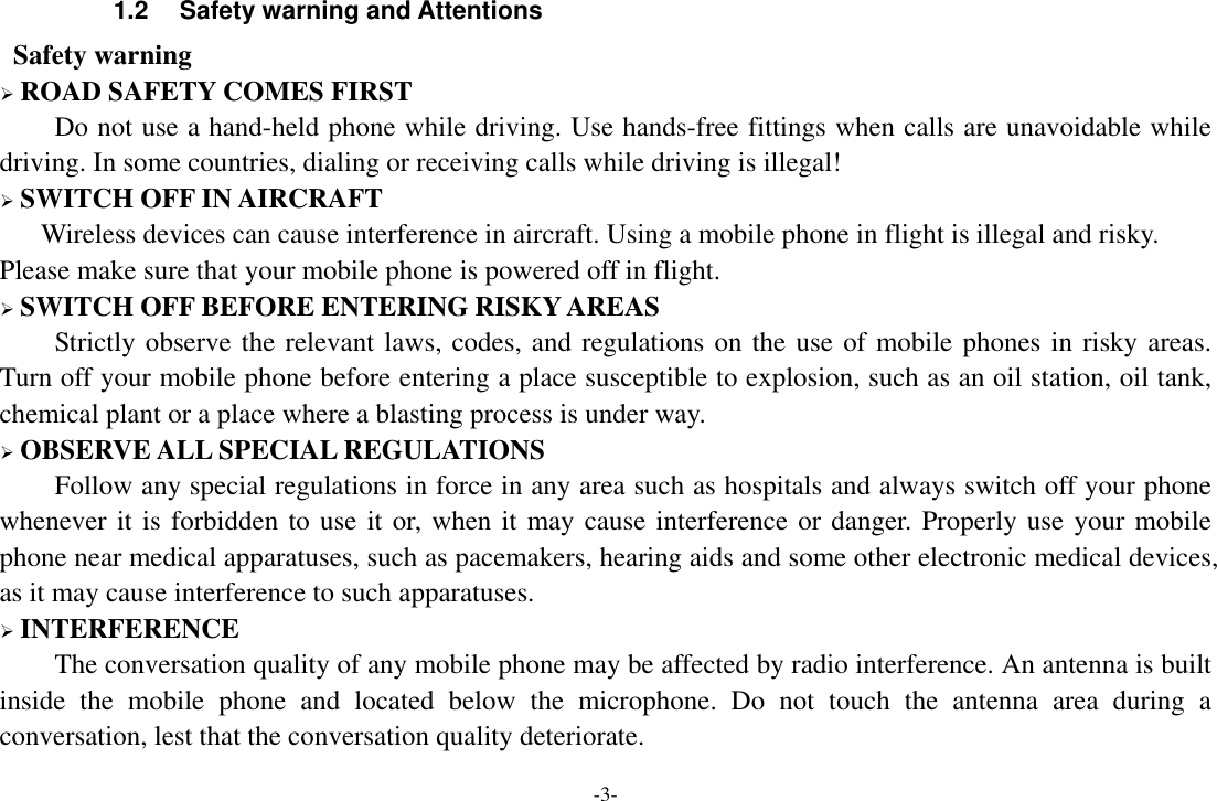 Page 3 of Sky Phone SKYPROIII Smart phone User Manual UM content 7 0 ENGLISH 