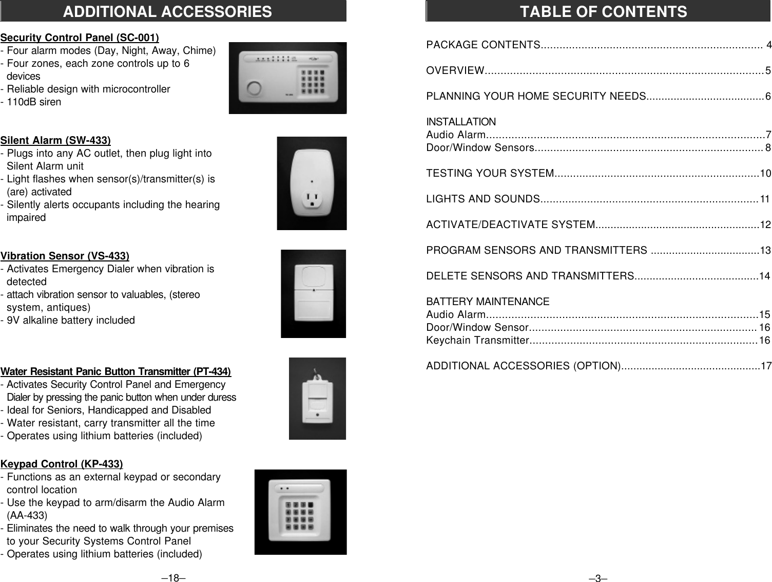 Page 3 of 10 - Skylink Skylink-Sc-10-Users-Manual- E  Skylink-sc-10-users-manual