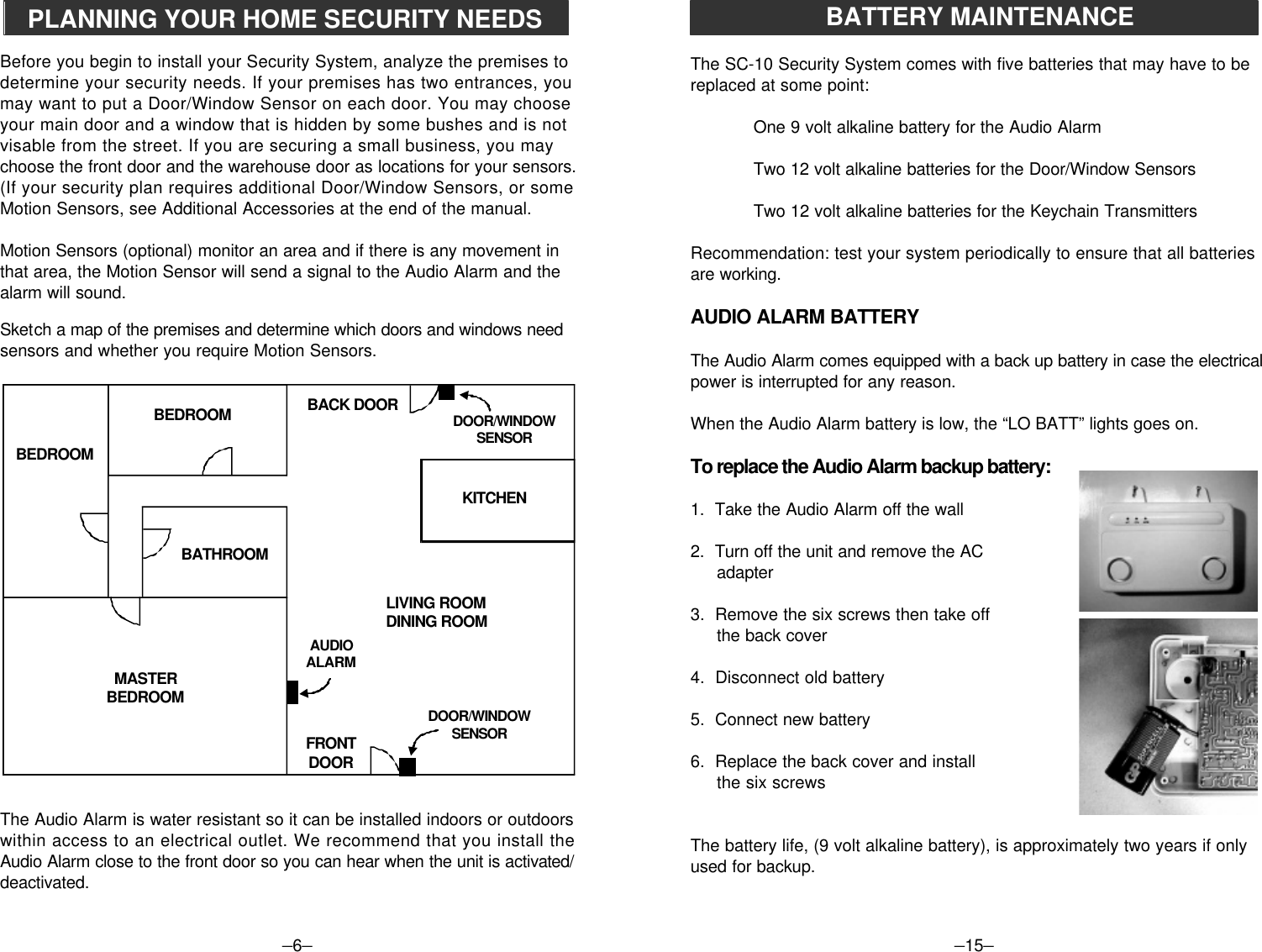 Page 6 of 10 - Skylink Skylink-Sc-10-Users-Manual- E  Skylink-sc-10-users-manual