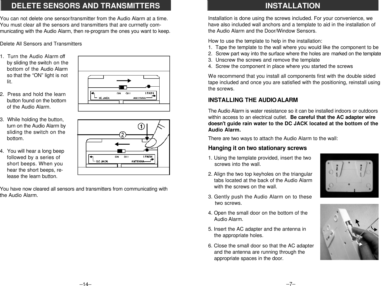 Page 7 of 10 - Skylink Skylink-Sc-10-Users-Manual- E  Skylink-sc-10-users-manual