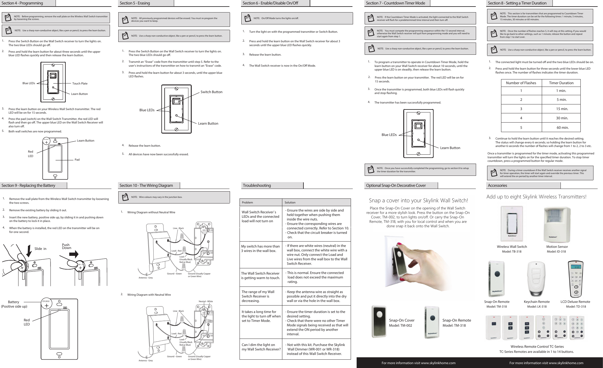 Page 2 of 2 - Skylink Skylink-Sk8-Users-Manual- Sk8  Skylink-sk8-users-manual