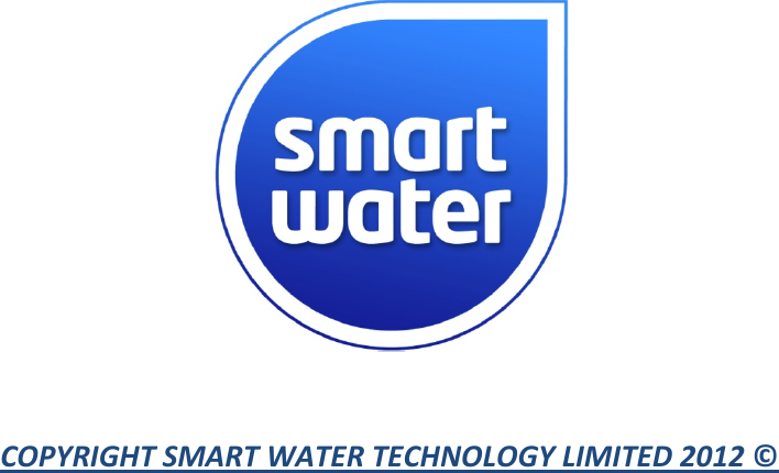 COPYRIGHTSMARTWATERTECHNOLOGYLIMITED2012©