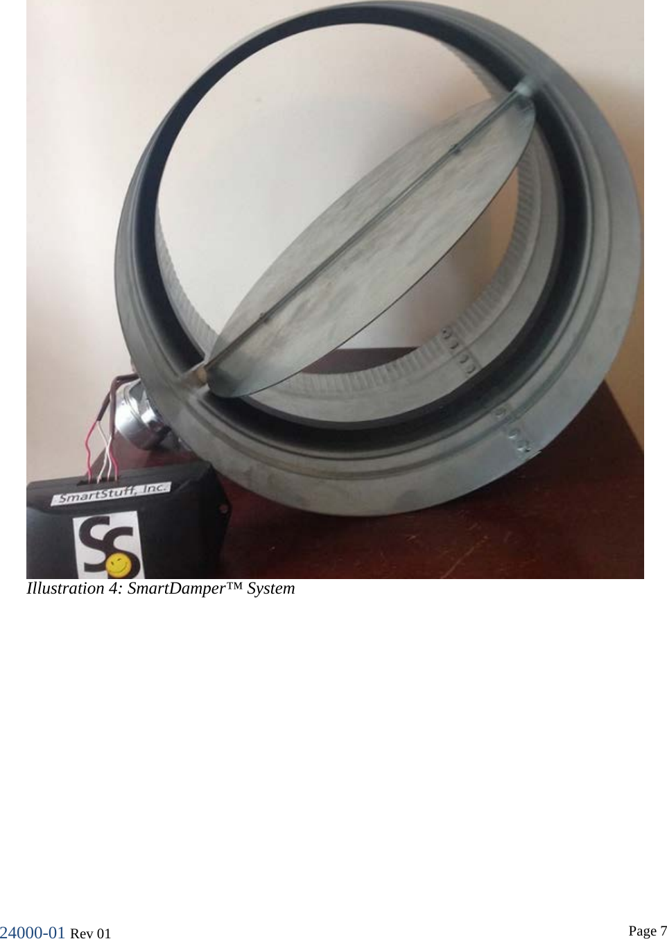 24000-01 Rev 01  Page 7    Illustration 4: SmartDamper&trade; System 