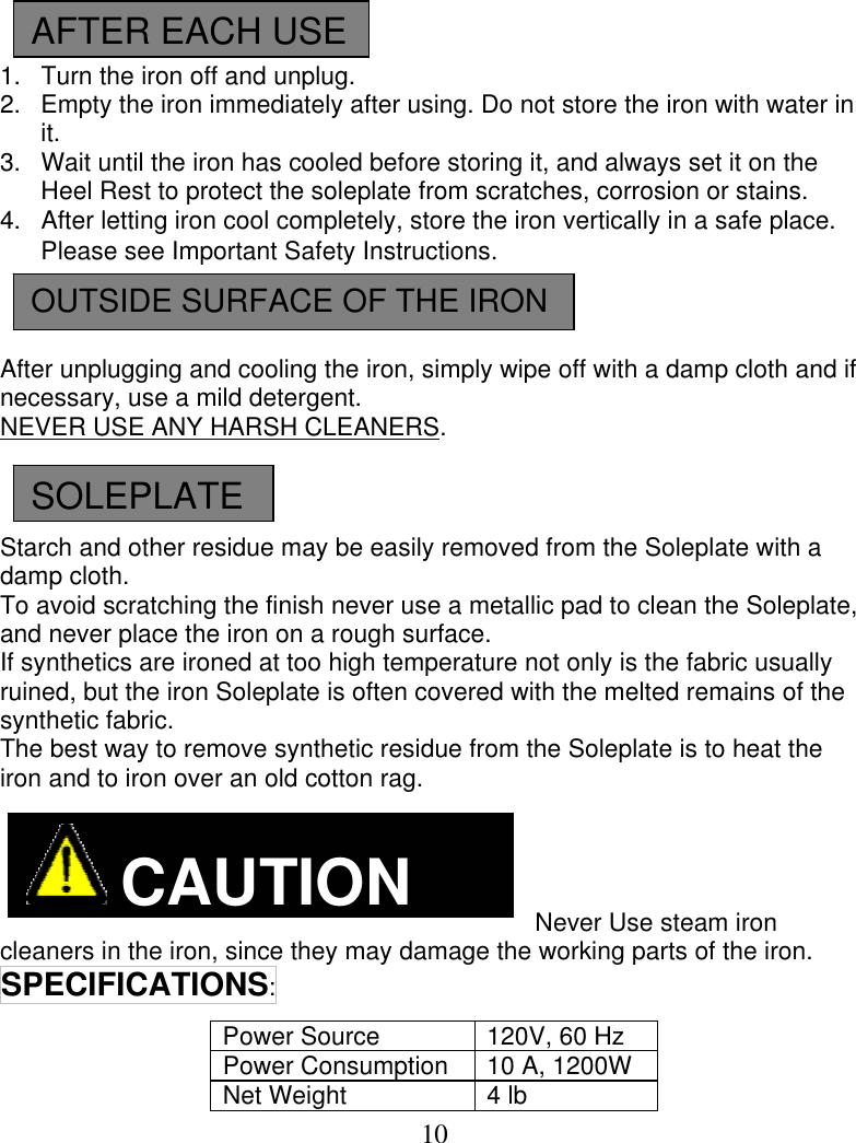 Page 10 of 12 - Smartek Smartek-St-2000-Users-Manual ST-2000 Manual