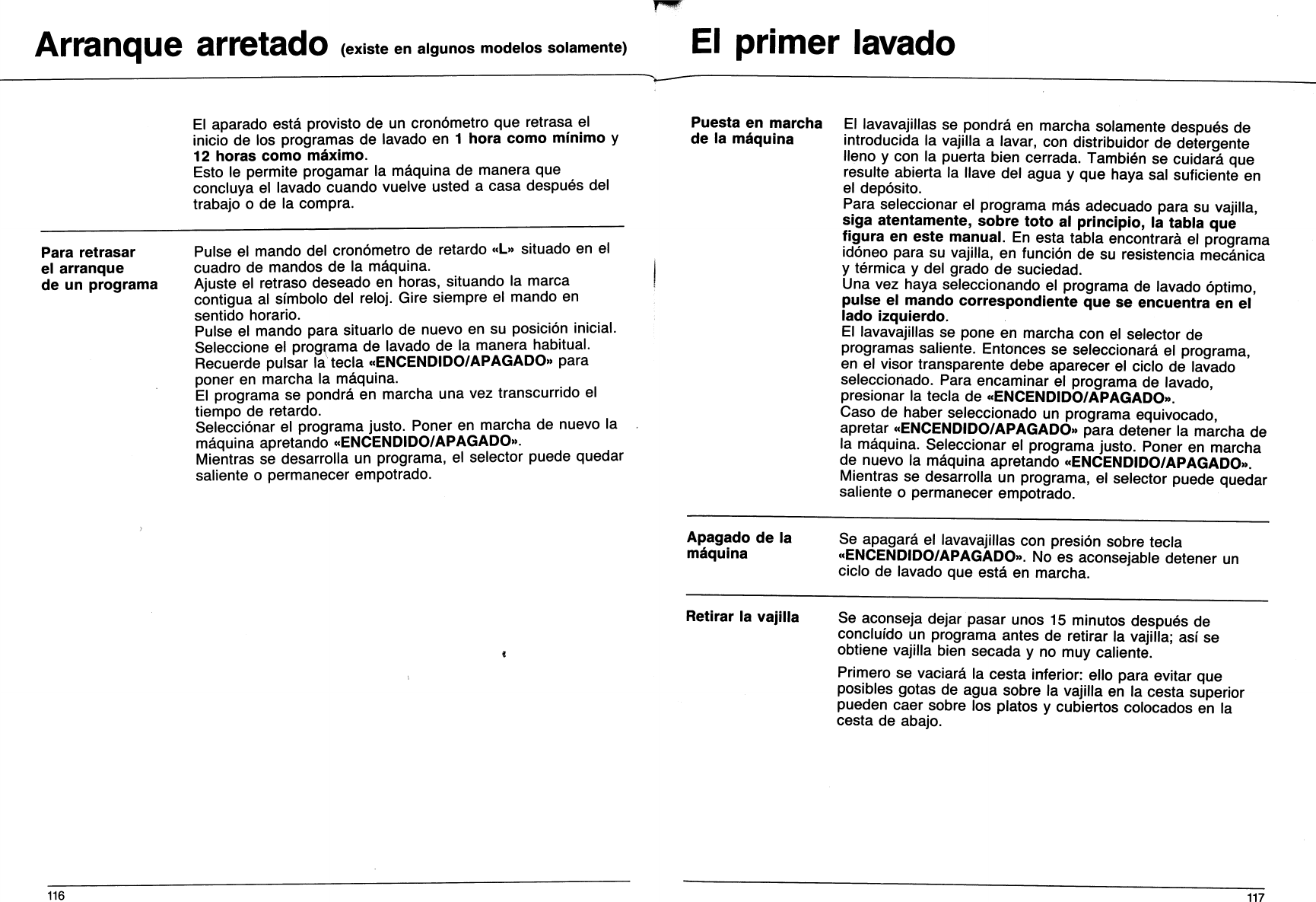Page 9 of 12 - Smeg Smeg-Ddw104-Instructions-For-Installation-And-Use-  Smeg-ddw104-instructions-for-installation-and-use