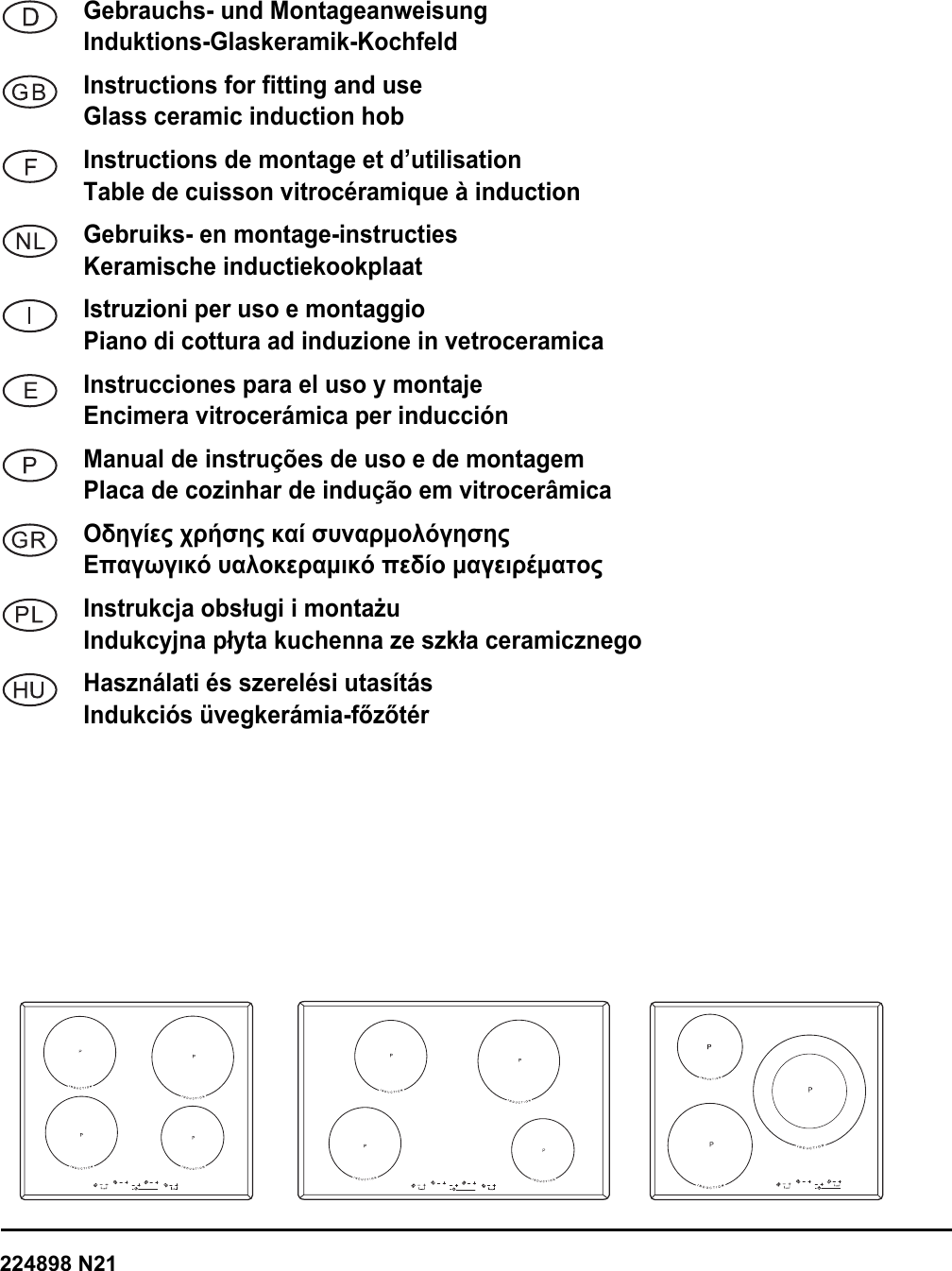 Page 1 of 12 - Smeg Smeg-Se2732Id-Instructions-For-Use- 224898Buch  Smeg-se2732id-instructions-for-use