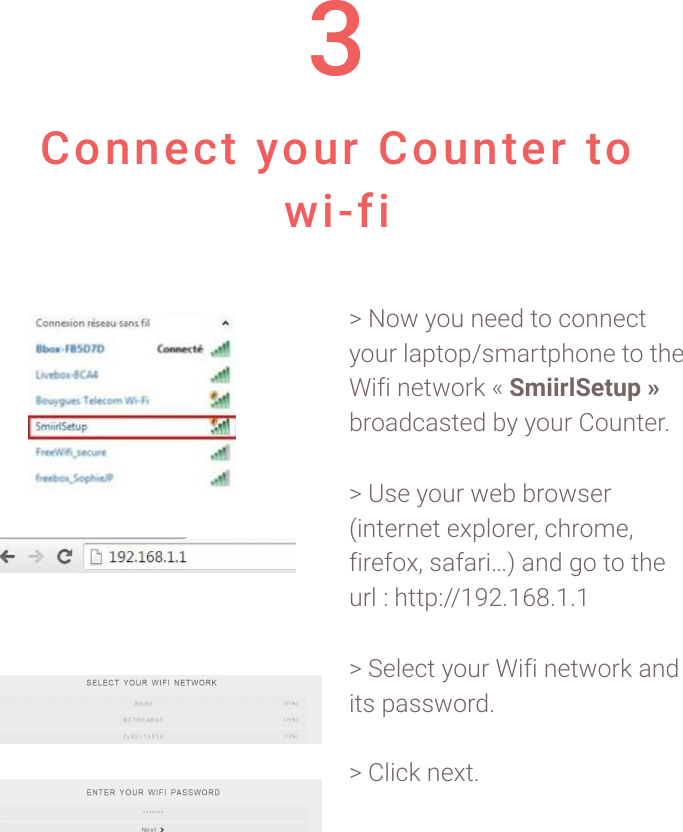 3 Connect your Counter to wi-fi !?!O&amp;.!&lt;&amp;&apos;!($$3!&quot;&amp;!/&amp;(($/&quot;!&lt;&amp;&apos;)!20-&quot;&amp;-B*H0)&quot;-#&amp;($!&quot;&amp;!&quot;#$!P+;+!($&quot;.&amp;)7!QR()&amp;&amp;*&quot;(+,#-./%1)&amp;03/0*&quot;$3!1&lt;!&lt;&amp;&apos;)!%&amp;&apos;(&quot;$)5!?!S*$!&lt;&amp;&apos;)!.$1!1)&amp;.*$)!M+(&quot;$)($&quot;!$T-2&amp;)$)8!/#)&amp;H$8!;+)$;&amp;T8!*0;0)+UN!0(3!,&amp;!&quot;&amp;!&quot;#$!&apos;)2!A!#&quot;&quot;-ABBVW&gt;5VXY5V5V!?!J$2$/&quot;!&lt;&amp;&apos;)!P+;+!($&quot;.&amp;)7!0(3!+&quot;*!-0**.&amp;)35!?!%2+/7!($T&quot;5!