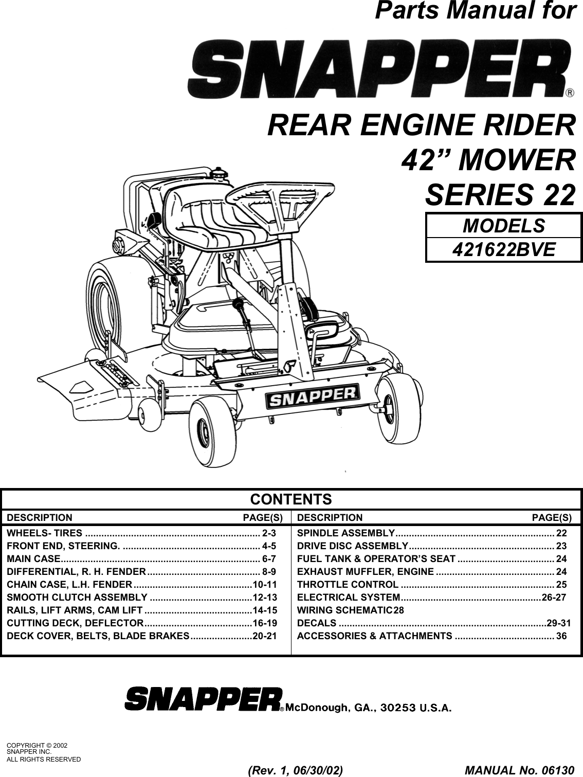 Snapper Clutch Brake Spring 1-3885 