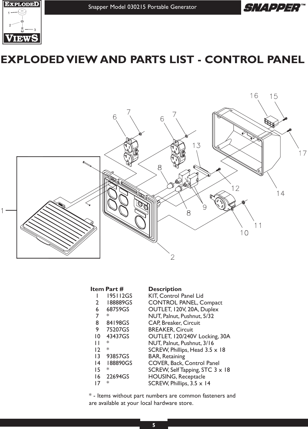 Page 5 of 6 - Snapper Snapper-5600-Users-Manual- 030215_0pl2  Snapper-5600-users-manual