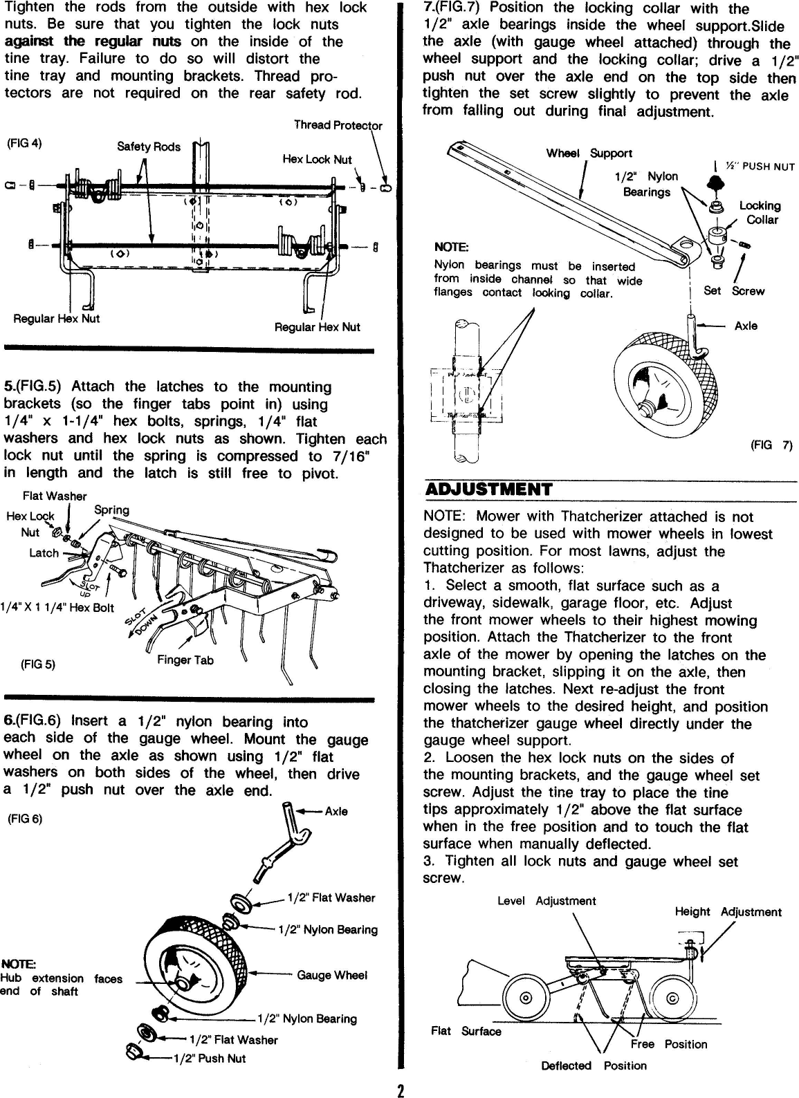 Page 3 of 4 - Snapper Snapper-Thatcherizer-61256-Users-Manual-  Snapper-thatcherizer-61256-users-manual