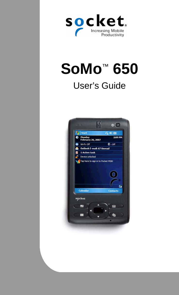     SoMo™ 650 User’s Guide                                      