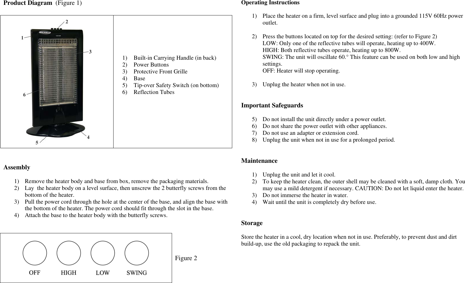 Page 3 of 4 - Soleus-Air Soleus-Air-Ms-11-Users-Manual- QG18A  Soleus-air-ms-11-users-manual