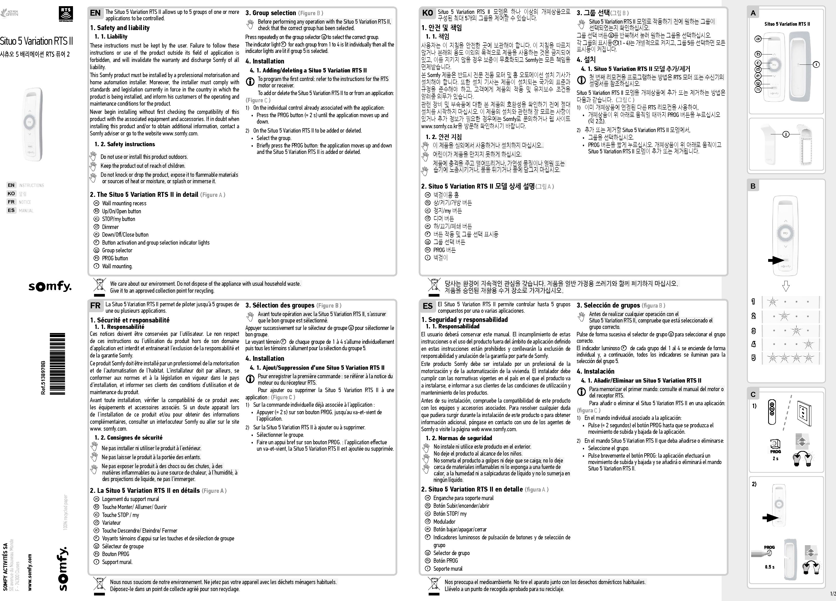 somfy-systems-situoviirts-situo-5-variation-rts-pure-ii-fcc-user-manual