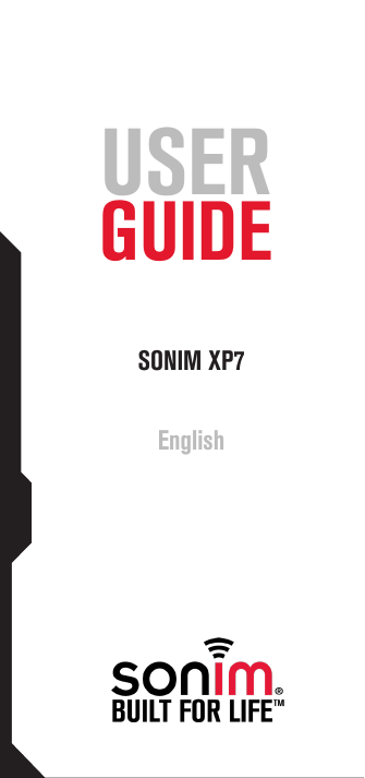 1USERGUIDESONIM XP7 English