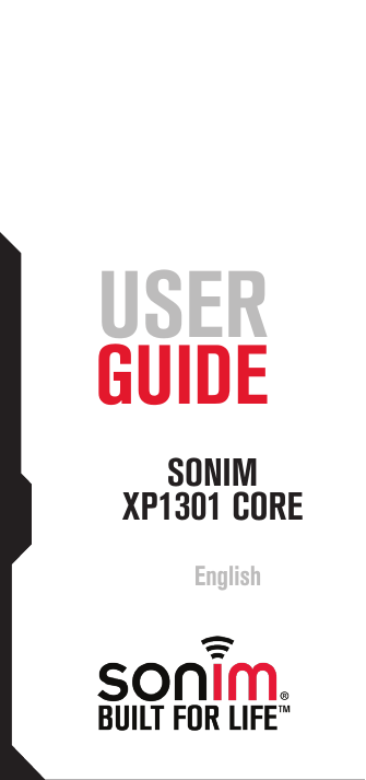 1 USER GUIDESONIMXP1301 CORE English