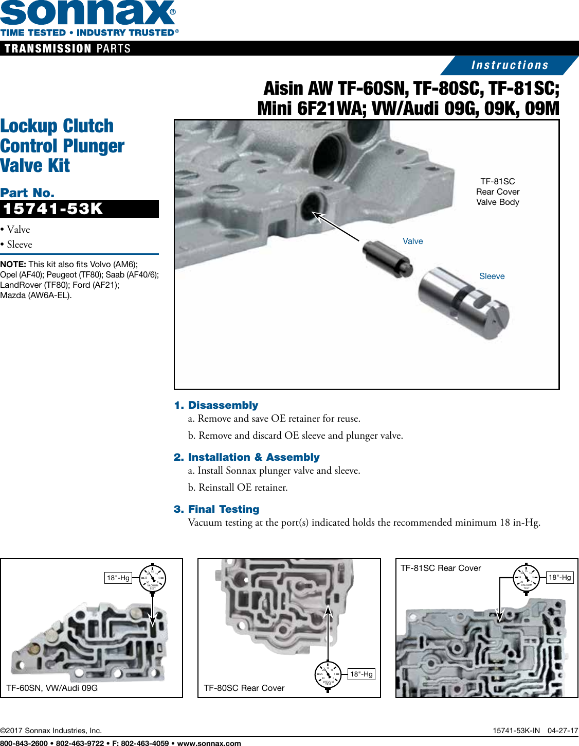 download software aisin tf-80 sc manual