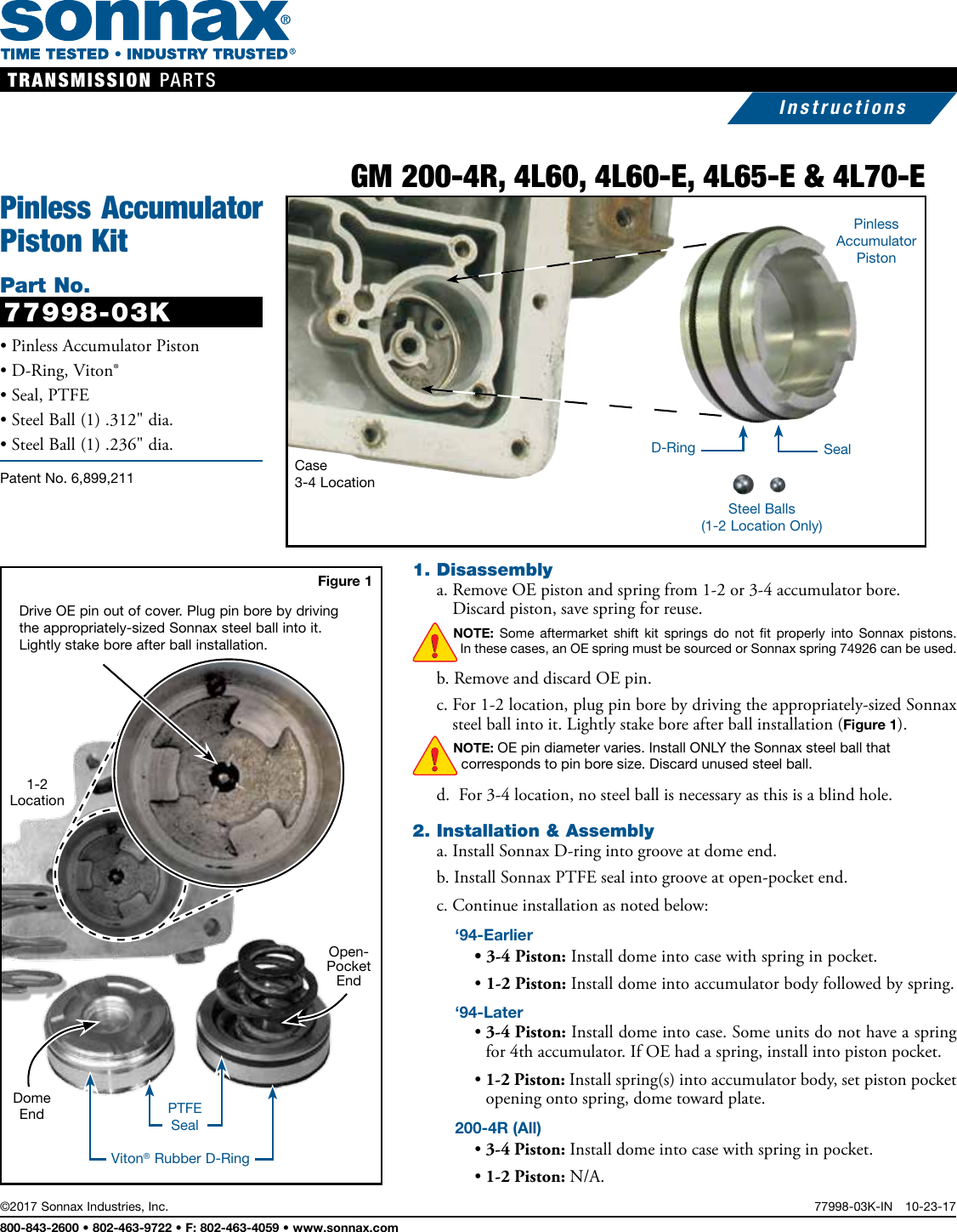 Page 1 of 1 - 77998-03K-IN