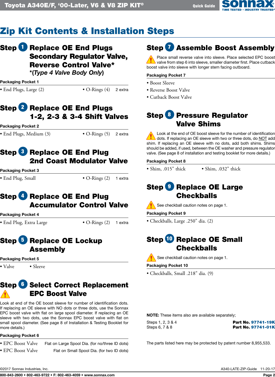 Page 2 of 10 - A340E-LATE-ZIP-IN